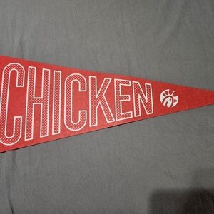 Red Chick Fil A Pennant